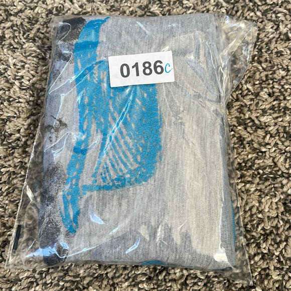 Boys sleepwear shirt size Large grey blue green dog hat glasses tie - Picture 12 of 12